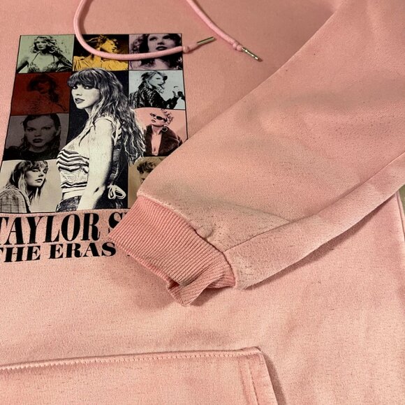 Taylor Swift “The eras Tour” Hooded Sweatshirt.  Girls Large - Picture 8 of 8